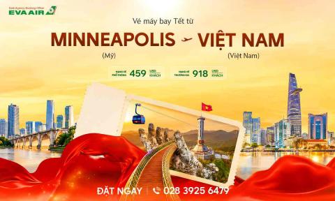 Vé Máy Bay Tết Từ Minneapolis Về Việt Nam Giá Rẻ