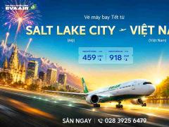 Vé Máy Bay Tết Từ Salt Lake City Về Việt Nam Giá Rẻ