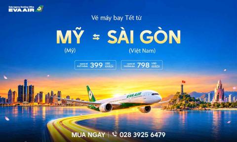 Vé Máy Bay Tết Từ Mỹ Về Sài Gòn Giá Rẻ Nhất