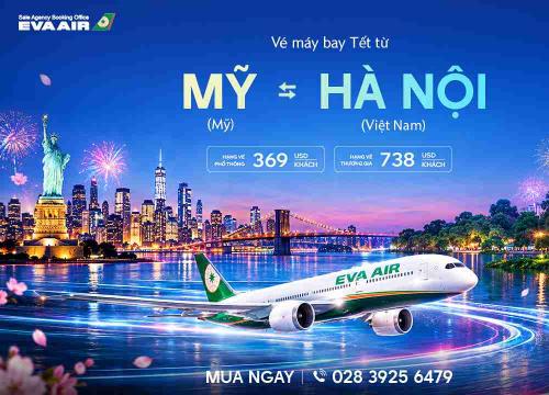 Vé Máy Bay Tết Từ Mỹ Về Hà Nội Giá Rẻ Nhất