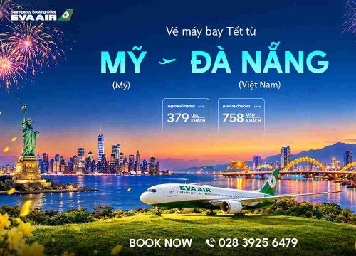 Vé Máy Bay Tết Từ Mỹ Về Đà Nẵng Giá Rẻ Nhất