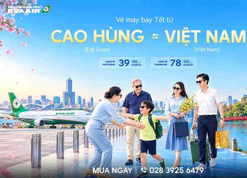 Vé Máy Bay Tết Từ Cao Hùng Về Việt Nam Giá Rẻ