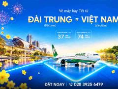 Vé Máy Bay Tết Từ Đài Trung Về Việt Nam Giá Rẻ