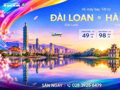 Vé Máy Bay Tết Từ Đài Loan Về Hà Nội Giá Rẻ