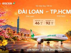 Vé Máy Bay Tết Từ Đài Loan Về TP.HCM Giá Rẻ