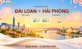 Vé Máy Bay Tết Từ Đài Loan Về Hải Phòng Giá Rẻ