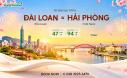 Vé Máy Bay Tết Từ Đài Loan Về Hải Phòng Giá Rẻ