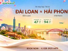 Vé Máy Bay Tết Từ Đài Loan Về Hải Phòng Giá Rẻ