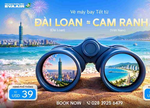 Vé Máy Bay Tết Từ Đài Loan Về Cam Ranh Giá Rẻ
