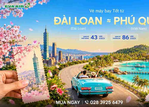 Vé Máy Bay Tết Từ Đài Loan Về Phú Quốc Giá Rẻ