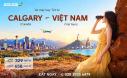 Vé Máy Bay Tết Từ Calgary Về Việt Nam Giá Rẻ