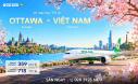Vé Máy Bay Tết Từ Ottawa Về Việt Nam Giá Rẻ