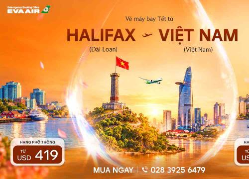 Vé Máy Bay Tết Từ Halifax Về Việt Nam Giá Rẻ