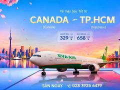 Vé Máy Bay Tết Từ Canada Về TP.HCM Giá Rẻ