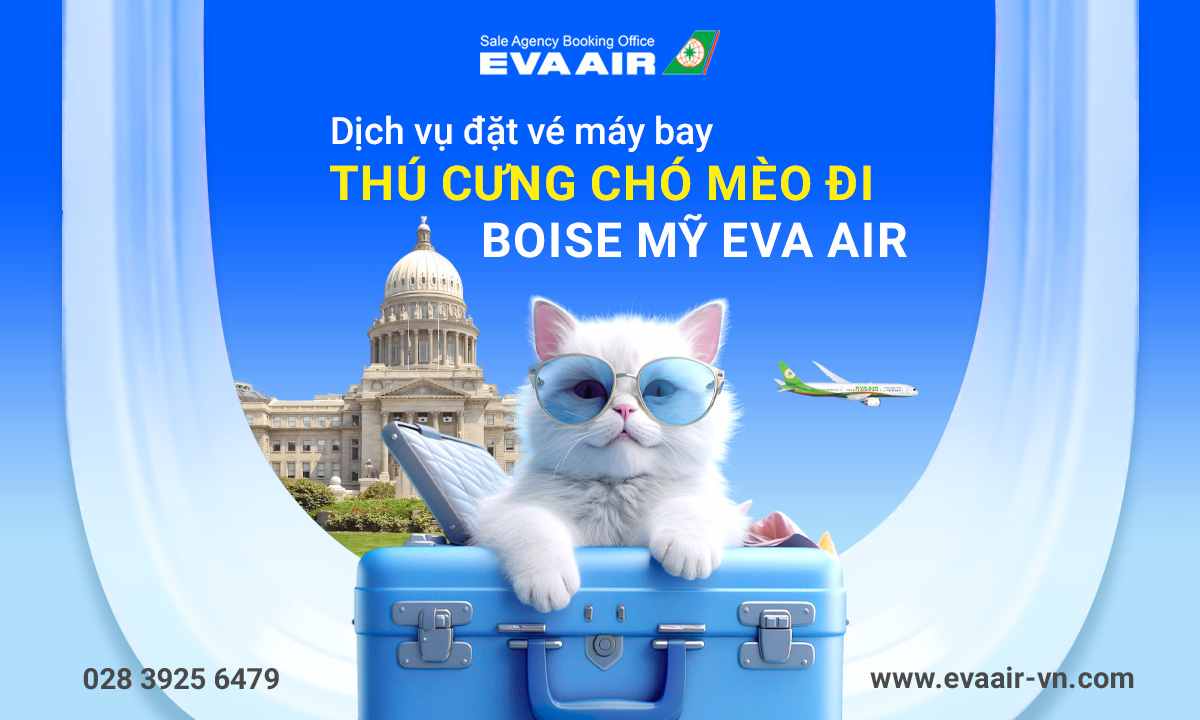 ve-may-bay-thu-cung-cho-meo-di-boise-my-eva-air