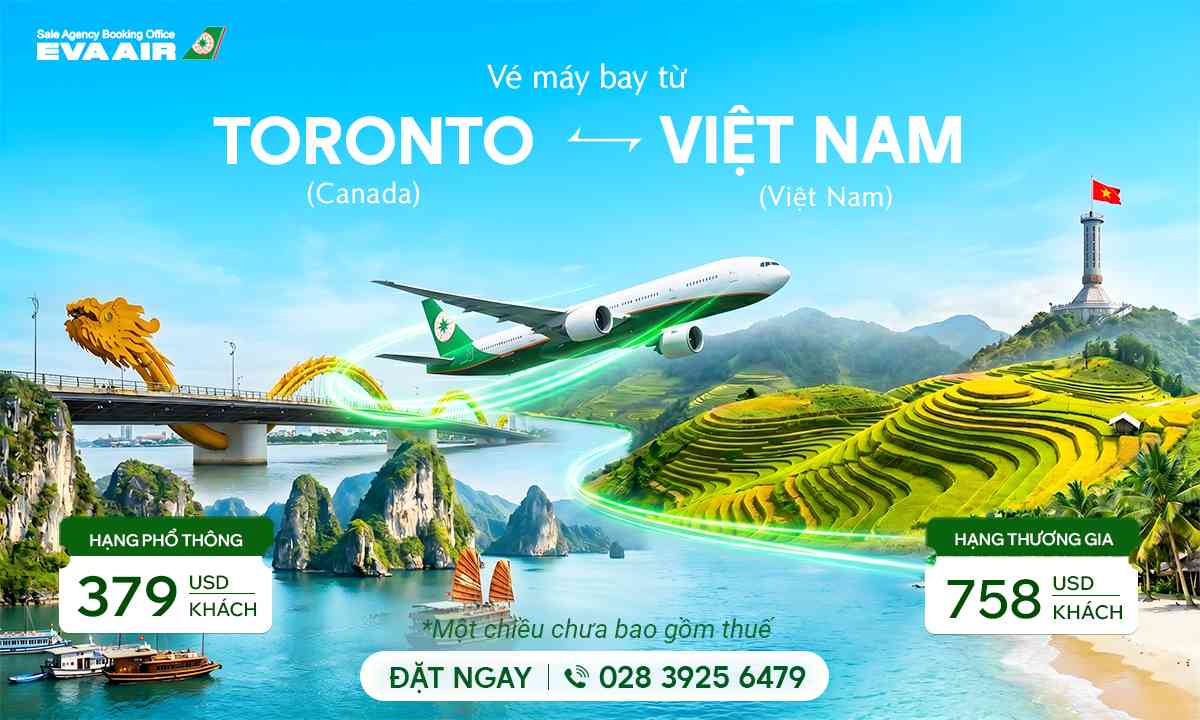ve-may-bay-tu-toronto-ve-viet-nam