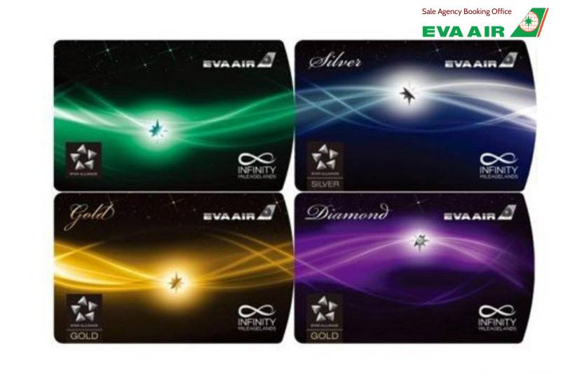 quyền lợi hội viên EVA Air, hội viên EVA Air, thẻ hội viên EVA Air, Green EVA Air, Silver EVA Air, Gold EVA Air, Diamond EVA Air, đăng ký hội viên EVA Air, nâng hạng thẻ EVA Air, hội viên Infinity MileageLands, quyền lợi hội viên Infinity MileageLands