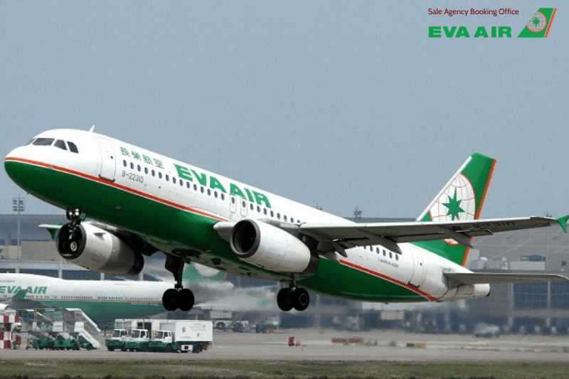 đổi vé máy bay EVA Air đi Mỹ