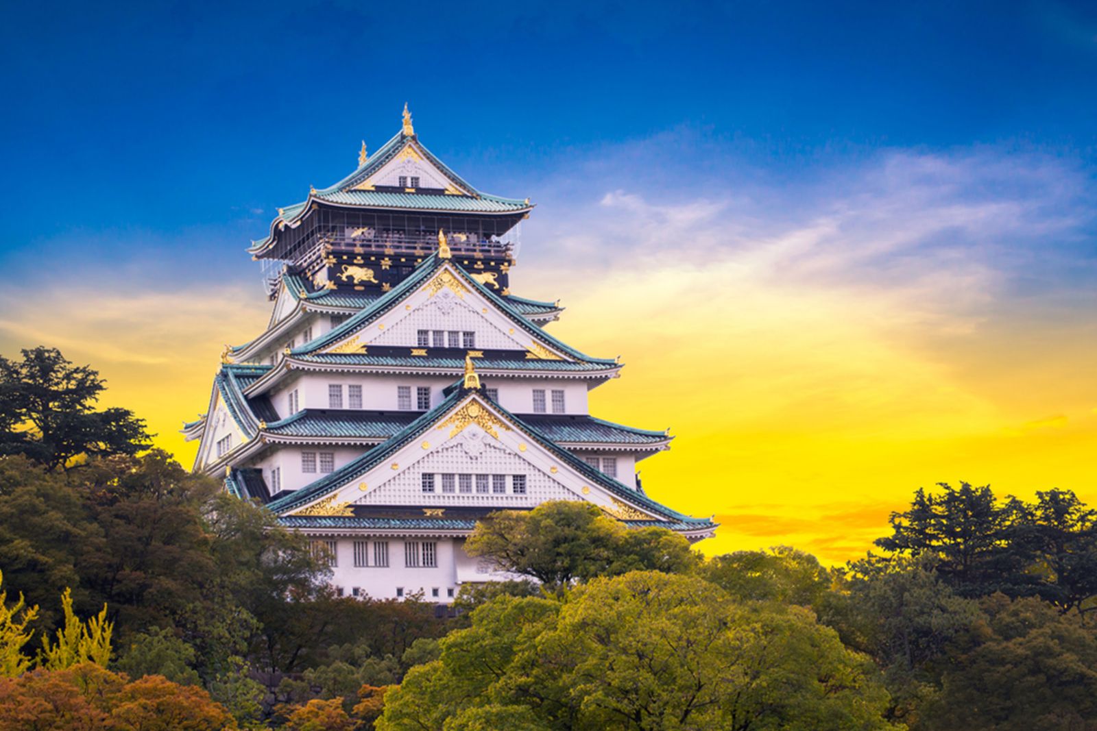 Ghé thăm Lâu đài Osaka