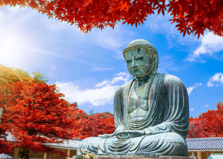 Tượng Phật vĩ đại ở chùa Kotokuin ở Kamakura