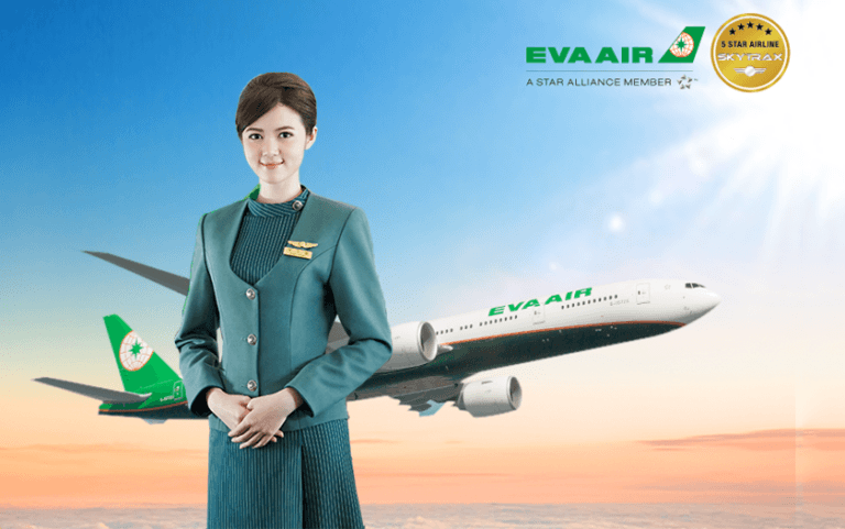 Eva Air – hãng hàng không hàng đầu Đài Loan