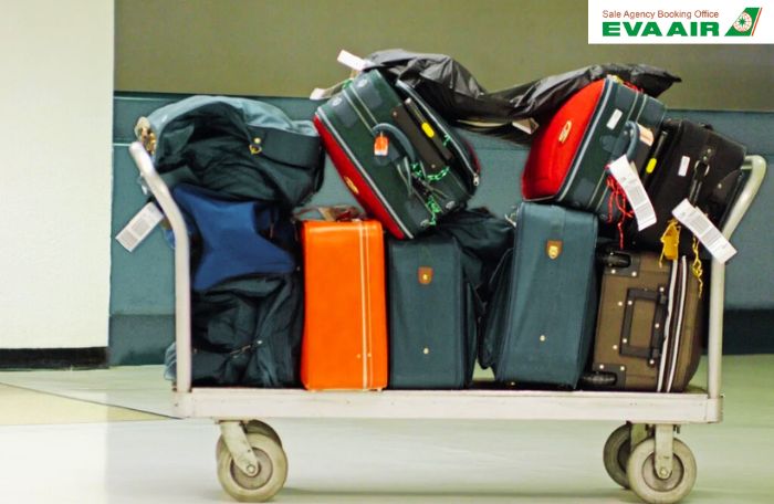 Phí hành lý quá cước trả trước Eva Air từ 50 USD