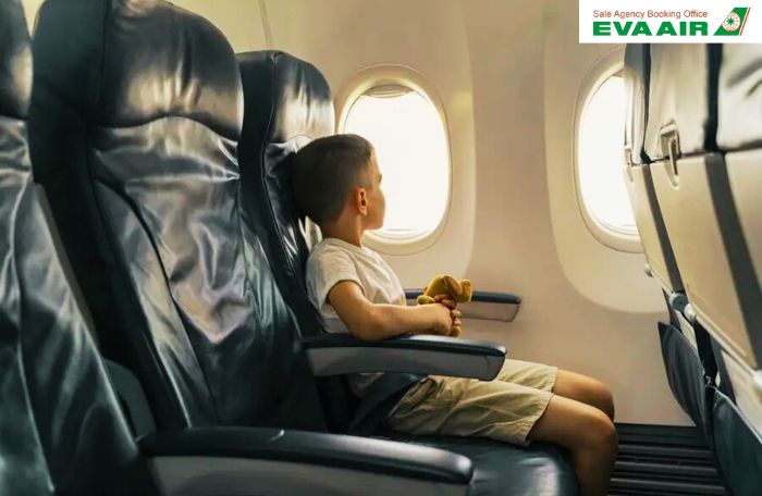 Vé trẻ em Eva Air được áp dụng mức phí riêng