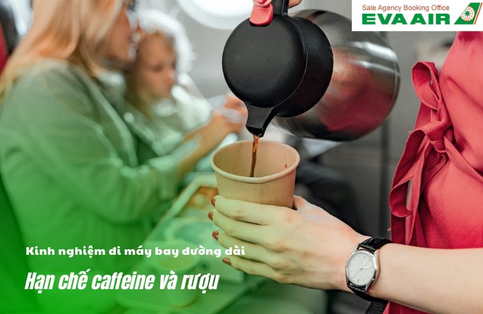 Hạn chế cafein khi bay đường dài