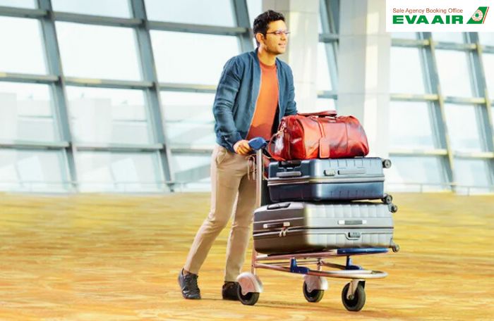 Eva Air có giới hạn hành lý mua thêm về số kiện và cân nặng