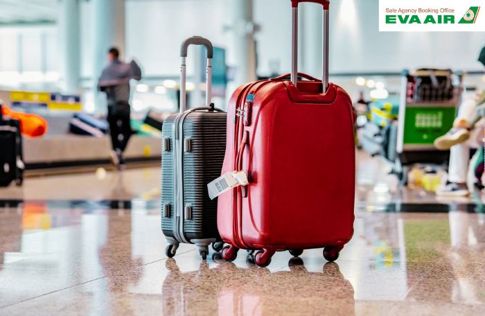 Quy định hành lý miễn cước EVA Air