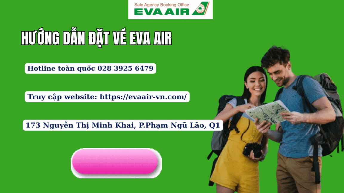 Book vé máy bay Eva Air giá rẻ