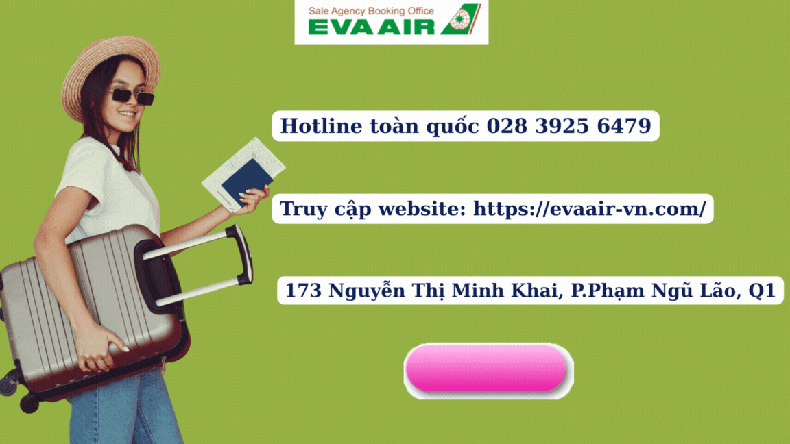 Đặt vé EVA Air sớm nhất