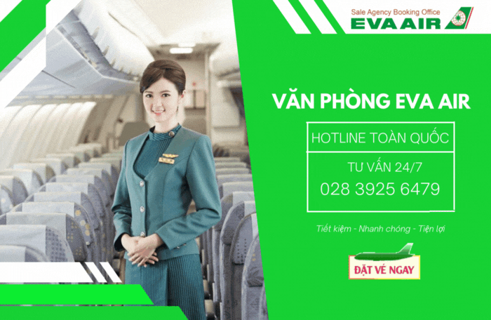 Quy trình đăng ký dịch vụ trẻ em bay một mình Eva Air