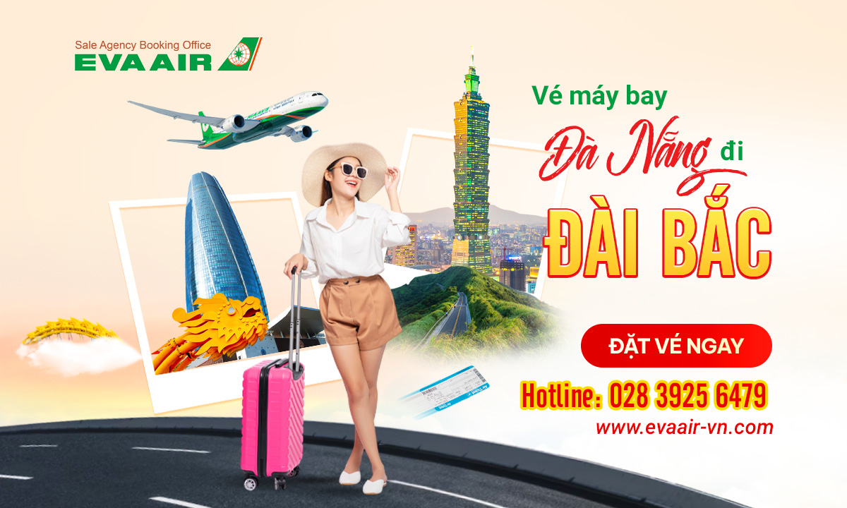 Vé máy bay từ Đà Nẵng đi Đài Bắc