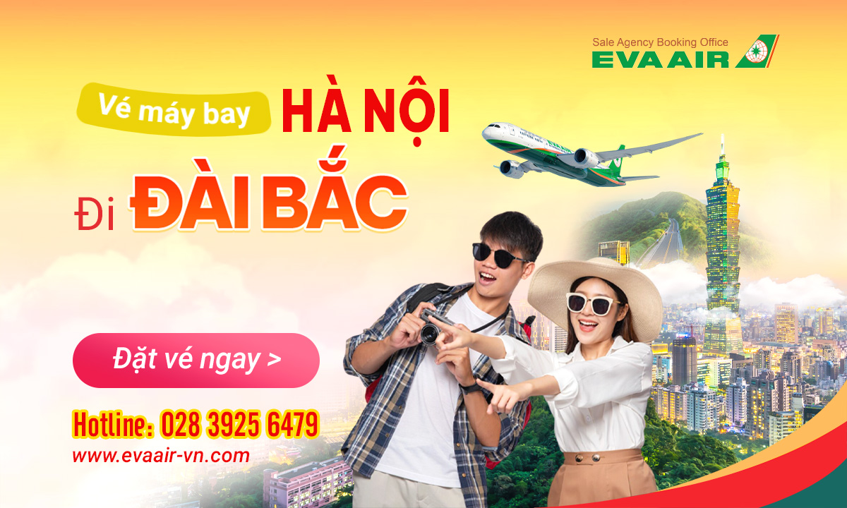 Đặt vé máy bay từ Hà Nội đi Đài Bắc