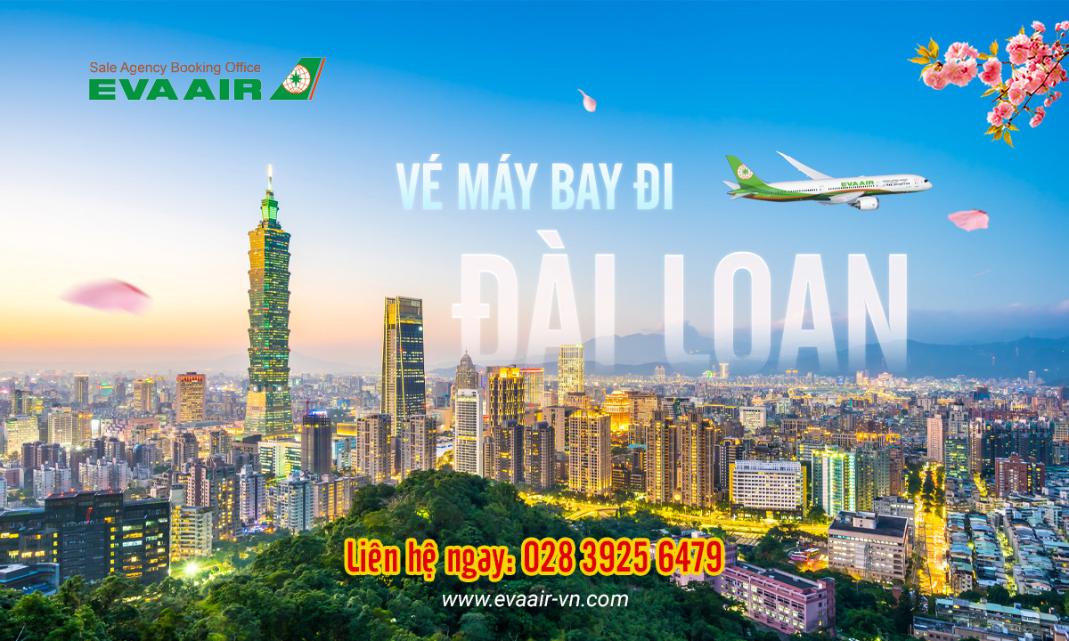 Đặt vé máy bay đi Đài Loan giá rẻ