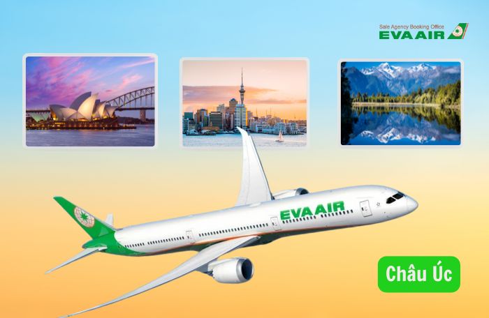 Tuyến bay EVA Air châu Úc