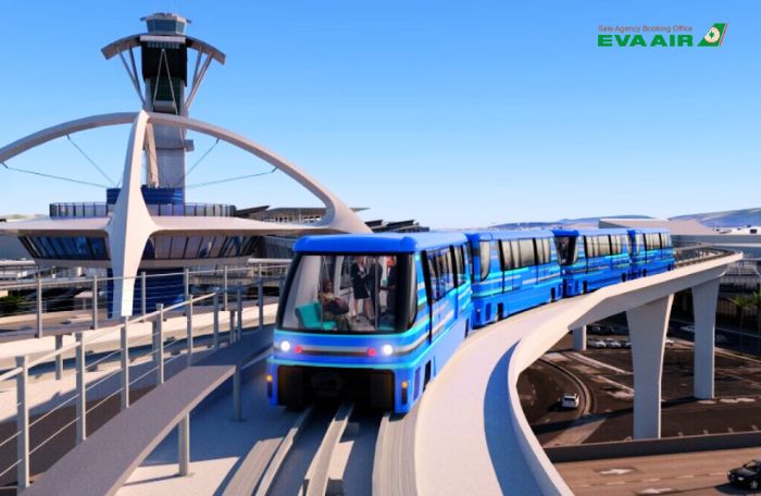 Di chuyển từ sân bay Los Angeles