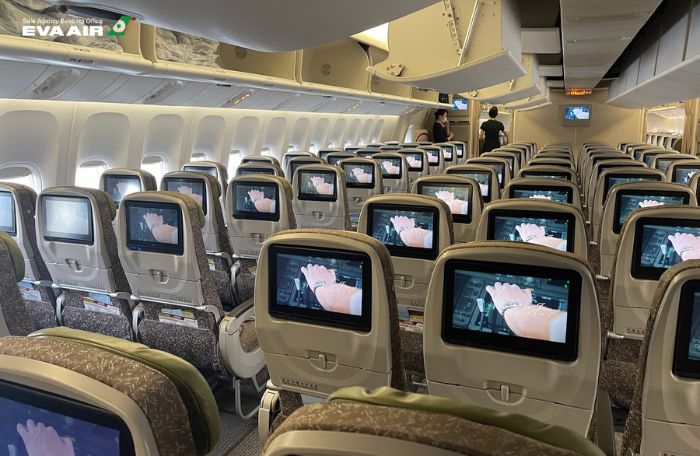 Hạng ghế EVA Air đi Vienna
