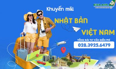 Vé máy bay từ Nhật Bản về Việt Nam