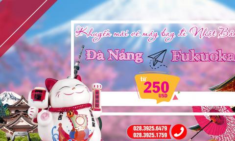 Vé máy bay Đà Nẵng đi Fukuoka – ĐANG KHUYẾN MÃI