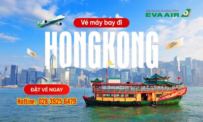Vé máy bay đi Hong Kong EVA Air từ 149 USD
