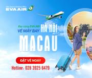 Vé máy bay từ Hà Nội đi Macau EVA Air