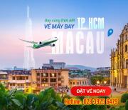 Vé máy bay từ TPHCM đi Macau EVA Air