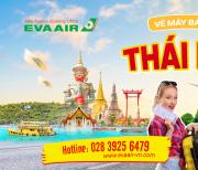 vé máy bay đi Thái Lan EVA Air từ 109 USD