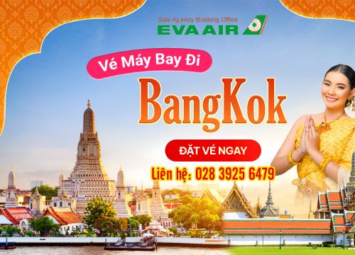Vé máy bay đi Bangkok EVA Air