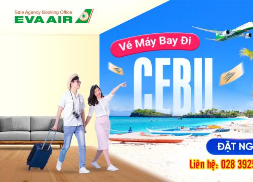 vé máy bay đi Cebu EVA Air