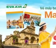 Vé máy bay đi Manila EVA Air giá tốt