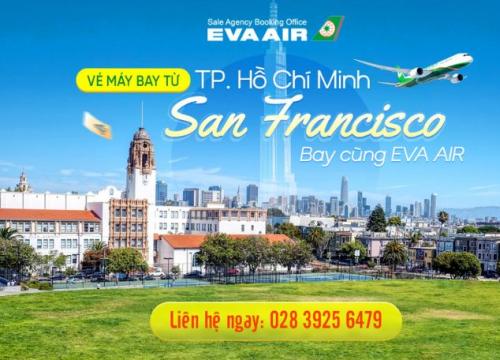 Vé máy bay từ TPHCM đi San Francisco