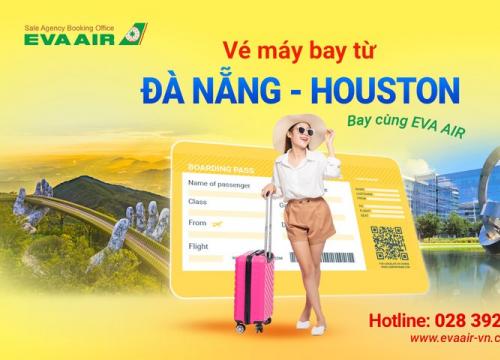 Vé máy bay từ Đà Nẵng đi Houston